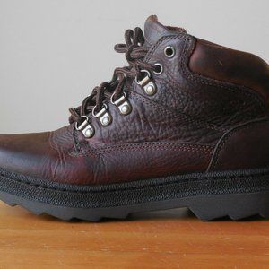 Timberland Top Grain Leather Lace Up Hiking Boots Women's Size 7.5M US Brown